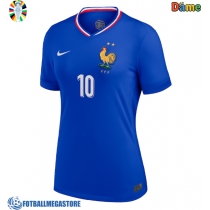 Fotballdrakt Dame Frankrike Kylian Mbappe #10 Hjemmedrakt EM 2024 Kortermet